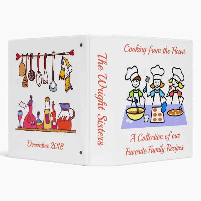 Classeur Couverture de livre de cuisine (Arrière-plan)