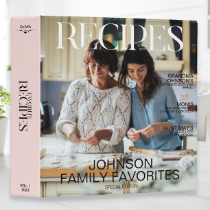 Classeur Couverture du magazine Favorite Family Recipes 2 P