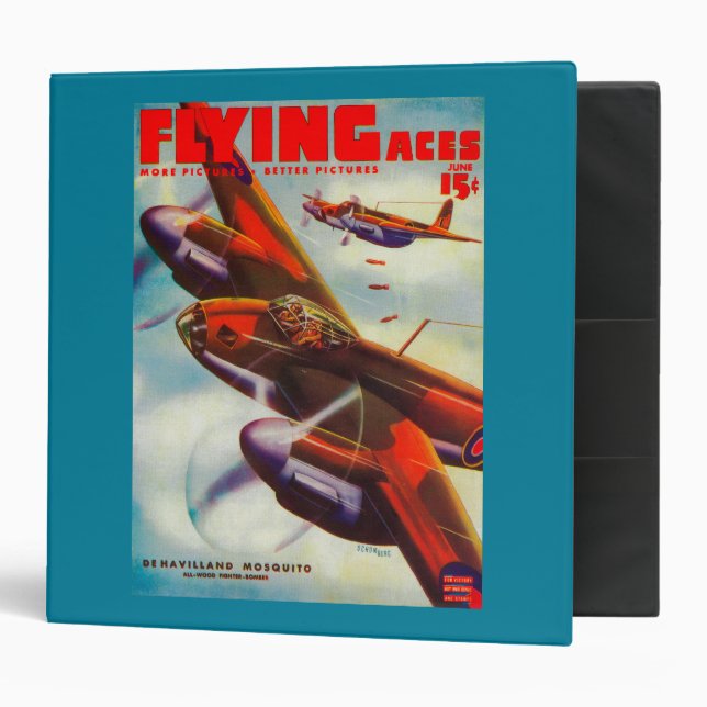 Classeur Couverture du magazine Flying Aces 5 (Devant/intérieur)