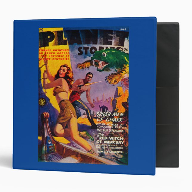 Classeur Couverture du magazine Planet Stories 5 (Devant/intérieur)