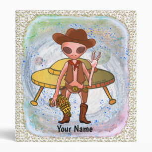 Classeur Cowboy Alien
