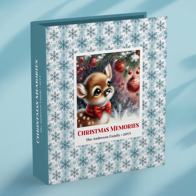Classeur Cozy baby fawn winter scene kids memory album (Cozy baby fawn winter scene kids memory album

)