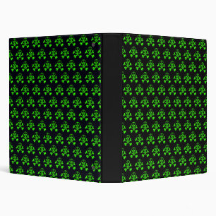 Classeur crâne vert néon