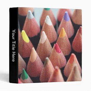 Classeur Crayons de couleur