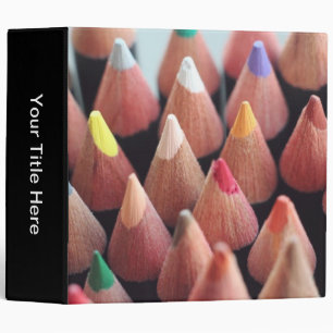 Classeur Crayons de couleur