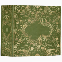 Create Your Own Gilded Olive Green Notebook