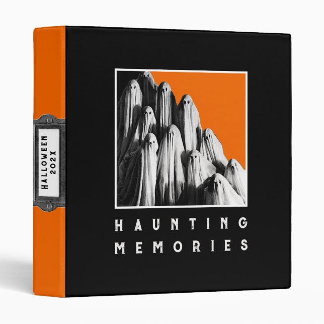 Classeur Creative Halloween album de gratte-livres 3 Classe (Devant/Côté)