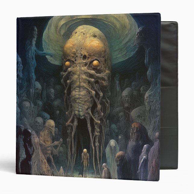 Classeur Créature du sous-monde Alien démon (Devant/Intérieur)