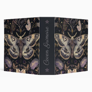 Classeur Créez vos propres fleurs violettes de mite bleu br