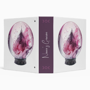 Classeur Créez votre propre boule de cristal rose