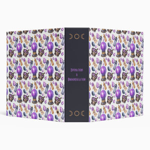 Classeur Créez Votre Propre Boule de Cristal Violette