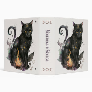 Classeur Créez votre propre chat noir magique
