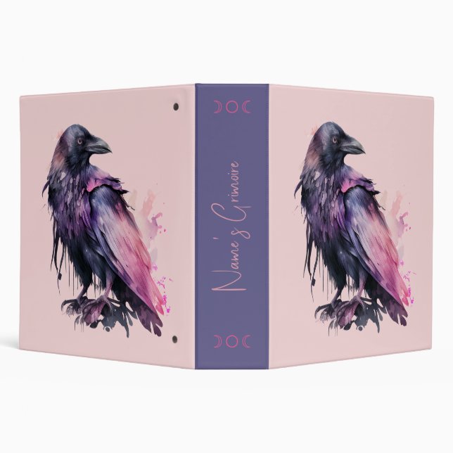 Classeur Créez votre propre corbeau noir mystique (Arrière-plan)