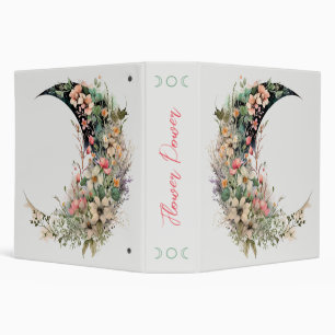 Classeur Créez Votre Propre Croissant de Lune Floral de Pra