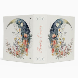 Classeur Créez votre propre croissant de lune floral de pra