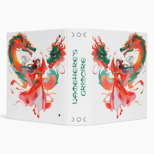 Classeur Créez Votre Propre Demoiselle de Dragons Chinois D