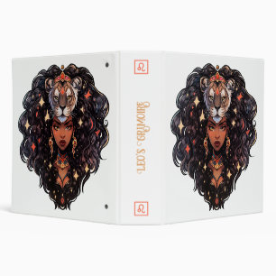 Classeur Créez Votre Propre Femme Afro-Américaine Lion