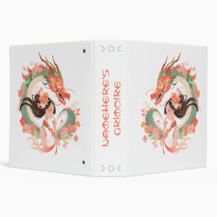 Classeur Créez Votre Propre Fille du Dragon Chinois Jade Pi