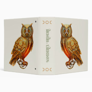Classeur Créez votre propre hibou à vapeur d'or
