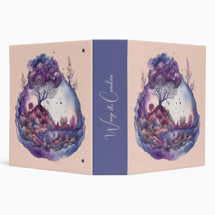 Classeur Créez votre propre paysage d'Imaginaire violet