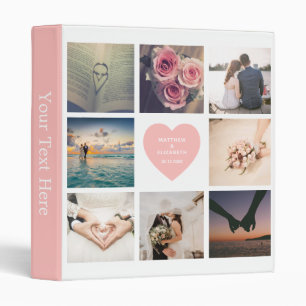 Classeur Créez votre propre photo Mariage personnalisée pou