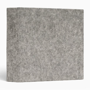 Classeur Créez votre propre tissu gris velu