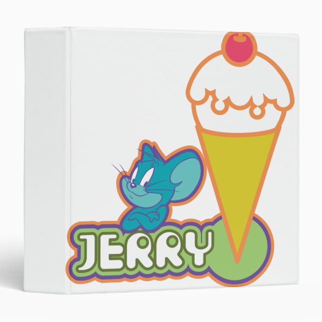 Classeur Crème glacée Jerry (Devant/Côté)