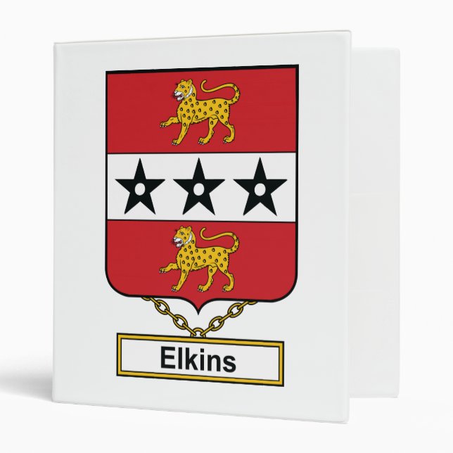 Classeur Crête de famille d'Elkins (Devant/intérieur)