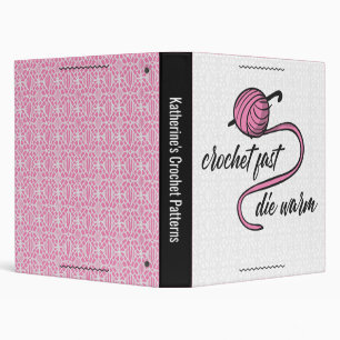 Classeur Crochet Rose Rapide, Mourir Chaud