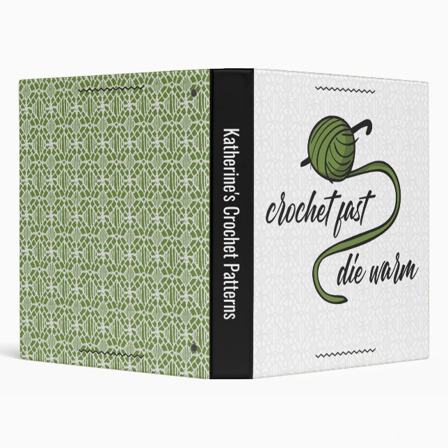 Classeur Crochet Vert Olive Fast, Die Chaud (Arrière-plan)