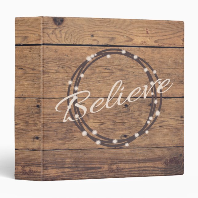 Classeur Croire (Devant/Côté)