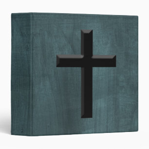 Classeur Croix chrétienne faite sur commande de cadeau de
