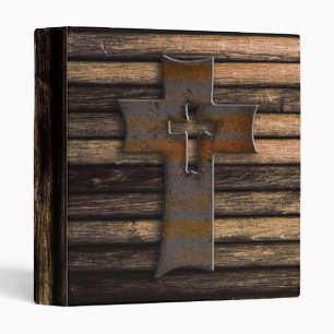 Classeur Croix en bois Brown naturelle