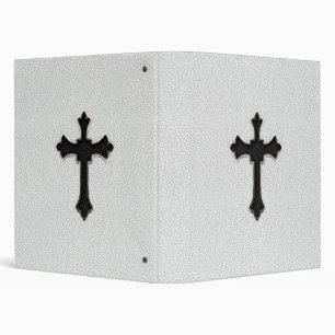 Classeur Croix noire en métal