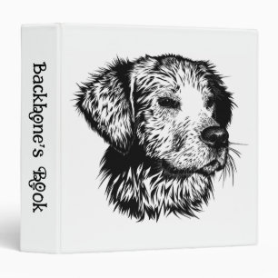 Classeur Croquis en tête de canine