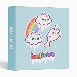 Classeur Croyez au Narwhals