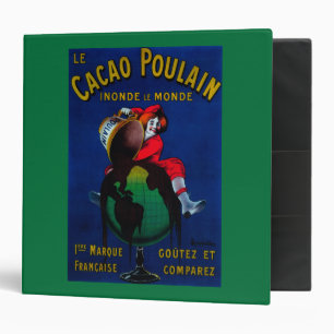 Classeur Cru PosterEurope de Poulain de cacao