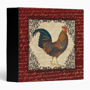 Classeur Cru rouge de coq
