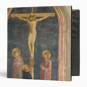 Classeur Crucifixion avec la Vierge, solides solubles. John