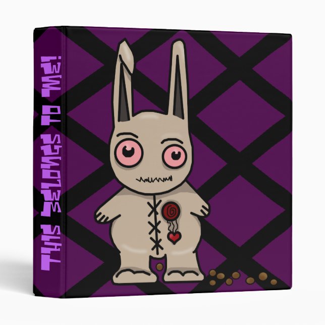 Classeur cruel de lapin ! (Devant/Côté)