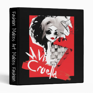 Classeur Cruella Collage Cruella du modèle de mode