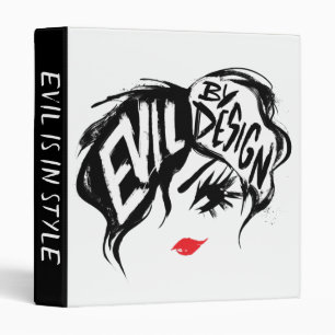 Classeur Cruella Le Mal Par Le Design Brush Stroke Peintur