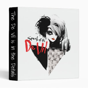 Classeur Cruella Parler du collage De Vil Diamond