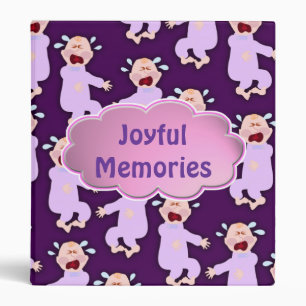 Classeur Crybaby Funny Cartoon Motif Art Design