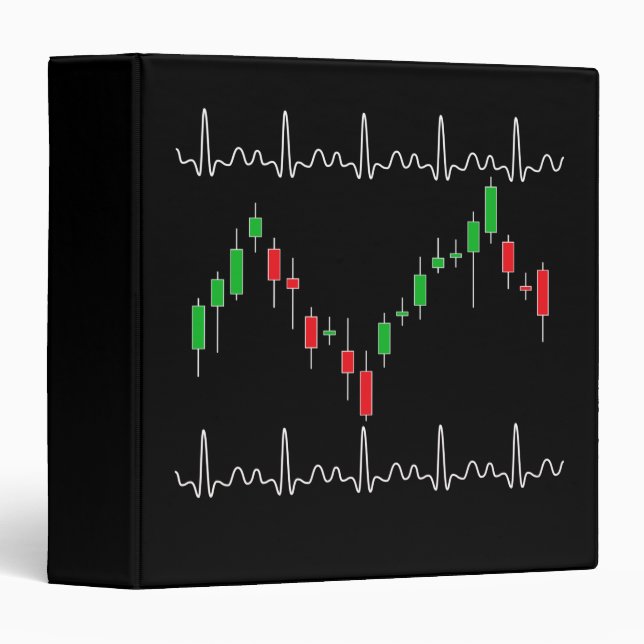 Classeur Crypto pulse pulse de coeur du commerçant (Devant/Côté)