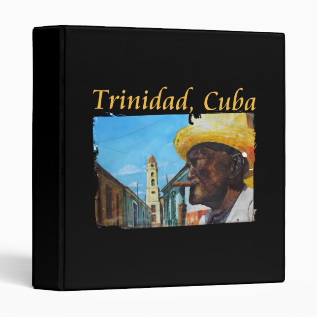 Classeur Cuba - Trinidad Cubain Cigar Art (Devant/Côté)