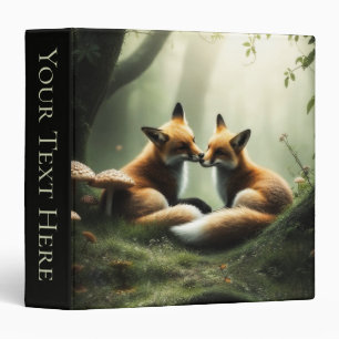 Classeur Cuddle Fox personnel dans la forêt de Misty