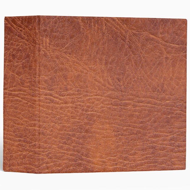 Classeur Cuir Brown (Devant/Côté)