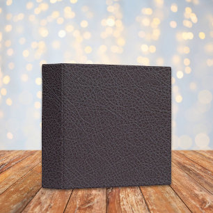 Classeur Cuir Brown industriel
