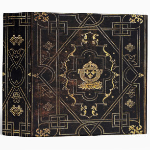 Classeur Cuir et or de Falln